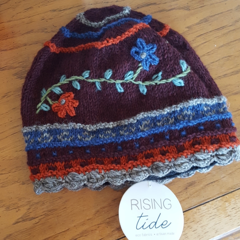 Rising Tide Rosemary Wool Knit Cap